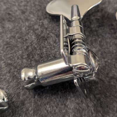 Squier Jazz Bass Tuners 2008 - Nickel/Silver image 3