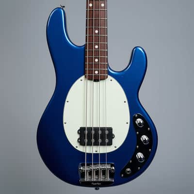 Ernie Ball Music Man Stingray 4 2EQ 2010 - Pearl Blue image 1