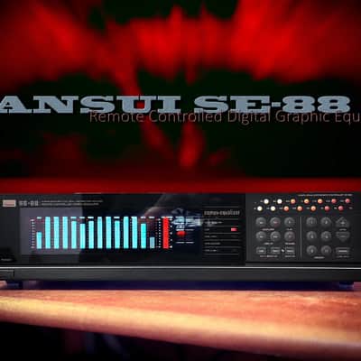 SANSUI SE-88 (1986) Vintage Rare Stereo Digital Equalizer image 1