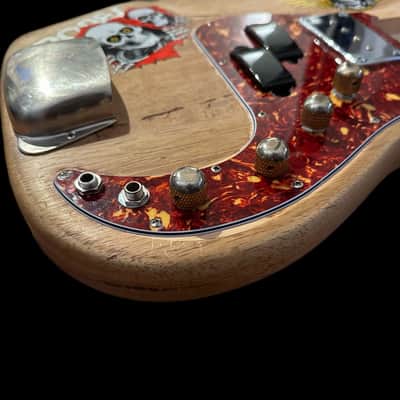 Billy Sheehan ‘Wife’ P Bass Body Replica - DiMarzio Relentless Middle Pickup image 5