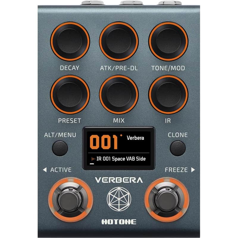 Hotone Verbera NC-200 Convolution Reverb Effects Processor (with power supply) image 1