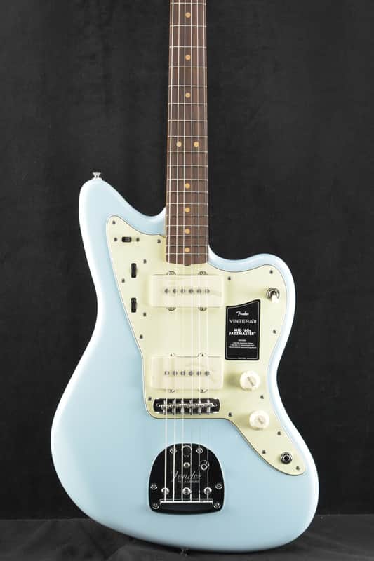 Fender Vintera III Mid '60s Jazzmaster Sonic Blue Rosewood Fingerboard image 1