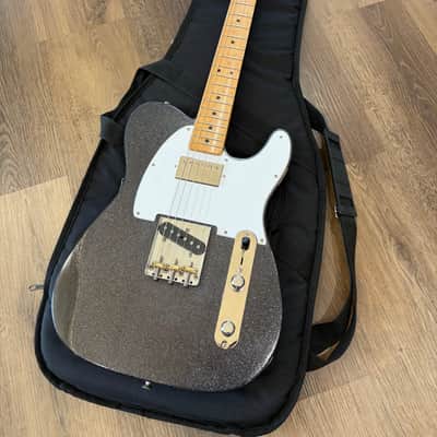 5.88 lbs Fender Brad Paisley Road Worn SH Telecaster w/ Seymour Duncan Jazz SH-2n Humbucker 2025 Black Sparkle image 1