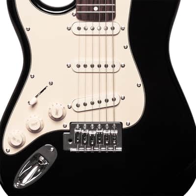STAGG Standard "S" Electric Guitar 3/4 Format Left Hand Model image 3