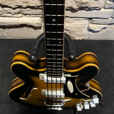Eko Model 99 Bass 1960's  - Brownburst image 4