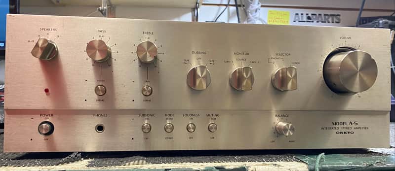 Onkyo A-5 Integrated Stereo Amplifier image 1