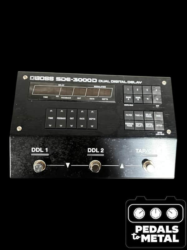 Boss SDE-3000D Dual Digital Delay 2023 - Present - Black - X15946 image 1