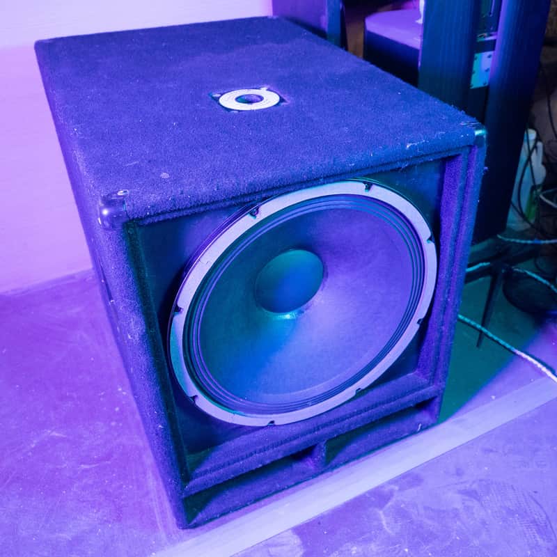 Yamaha SW115 Passive Subwoofer Loudspeaker 2010s - Black image 1