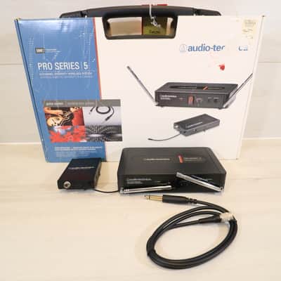 Audio-Technica PRO-501/G Pro Series 5 Wireless Guitar System 2010s - Black image 1