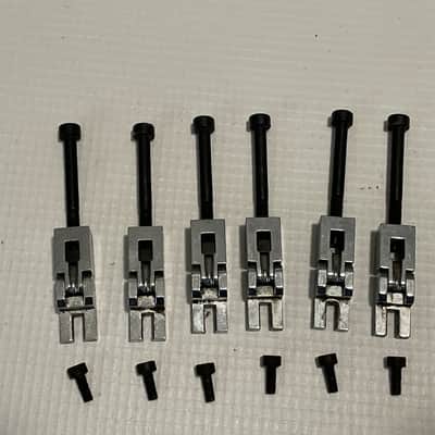 1980's Kramer Era Guitar Made in Germany Original Floyd Rose Complete Chrome Saddles image 1