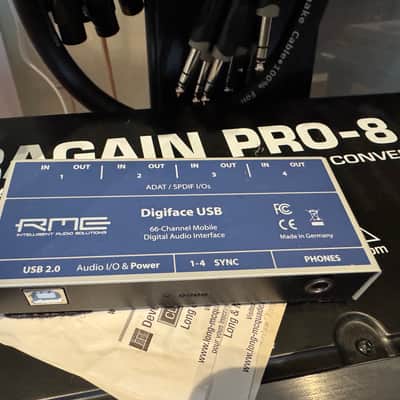 RME Digiface USB w 24 Channel AD/DA racks image 2