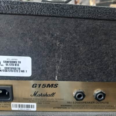 Marshall Lead 15 ...G15 MS...Micro Stack - Black image 4