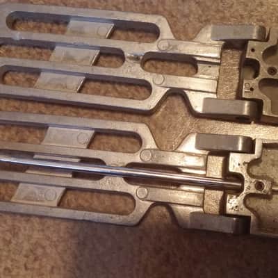 Rogers 2 VINTAGE Swivomatic BASS DRUM PEDAL Footboard Split Heel 60s 70s NO TARIFFS image 4