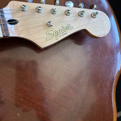 Squier Paranormal Custom Nashville Stratocaster with Laurel Fretboard 2023 - Present - Chocolate 2-Color Sunburst image 7