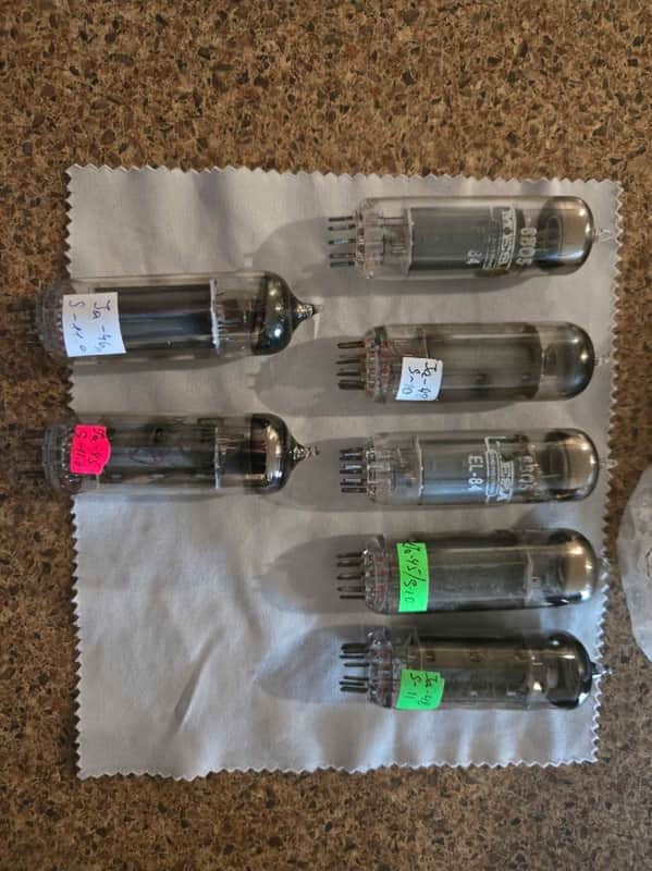 Various Power Tubes lot image 1