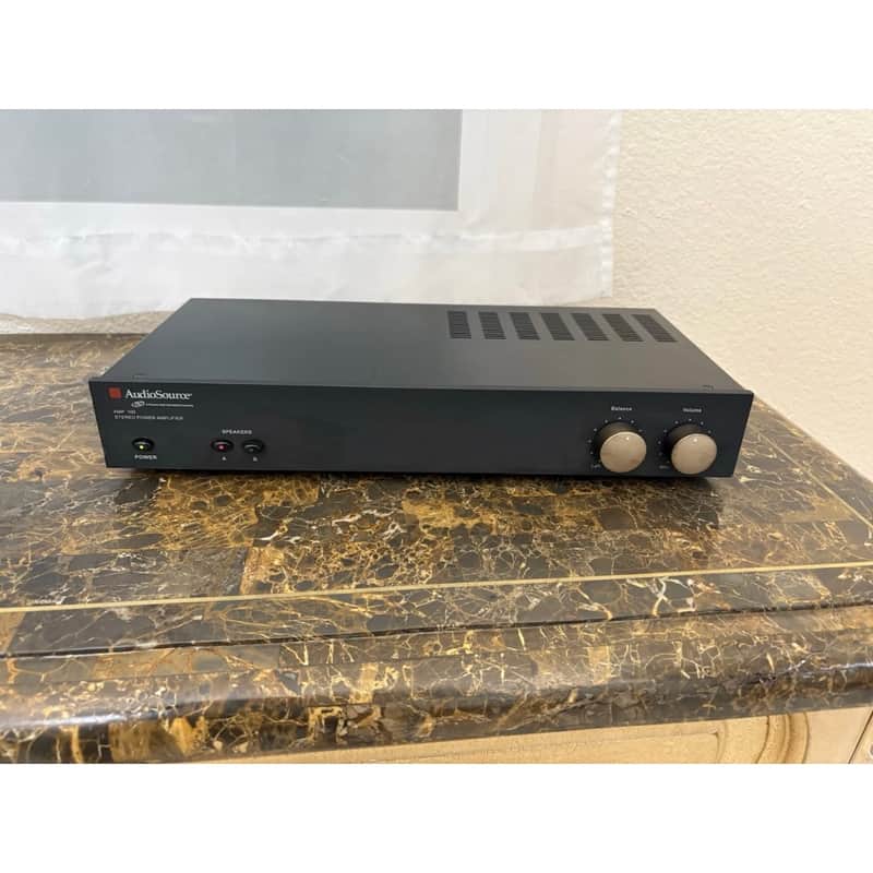 AudioSource AMP 100 2 Channel Power Amplifier, Tested Working! AudioSource AMP 100 2 Channel Power Amplifier, Tested Working! image 1