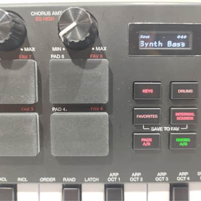 Akai MPK Mini Play MKIII Portable 25-Key MIDI Controller 2022 - Present - Black image 4
