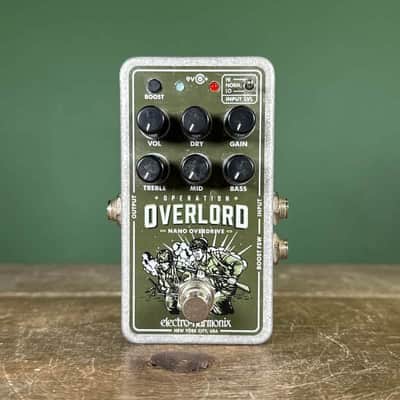 Electro-Harmonix Nano Operation Overlord Stereo Overdrive 2019 - Present - Green image 2
