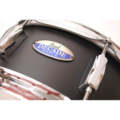 Pearl Decade Maple 14"x5,5" Snare Satin Slate Black image 6