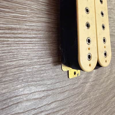 VINTAGE Dimarzio Super Distortion 1970s DP100 Cream Creme Square Leg image 4