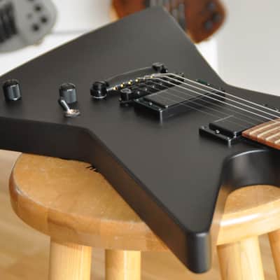 ESP EDWARDS EX125D SCBL Satin Cloudy Black / Explorer® Type / Made In Japan / E-EX125D-SCBL image 4