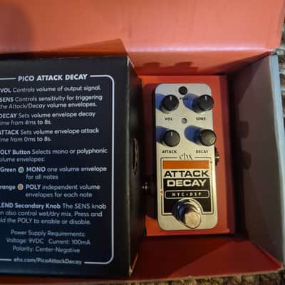 Electro-Harmonix Pico Attack Decay Tape Reverse Simulator 2023 - Present - Silver image 4