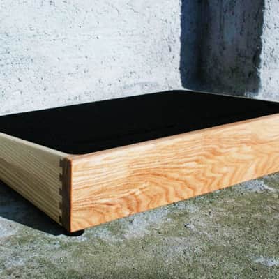 Custom Wood Pedalboard 18" x 13" image 2