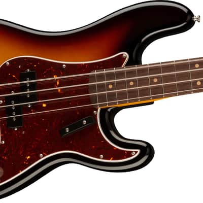 FENDER - American Vintage Ii 1960 Precision Bass Rosewood Fingerboard 3-color Sunburst 0190160800 image 4