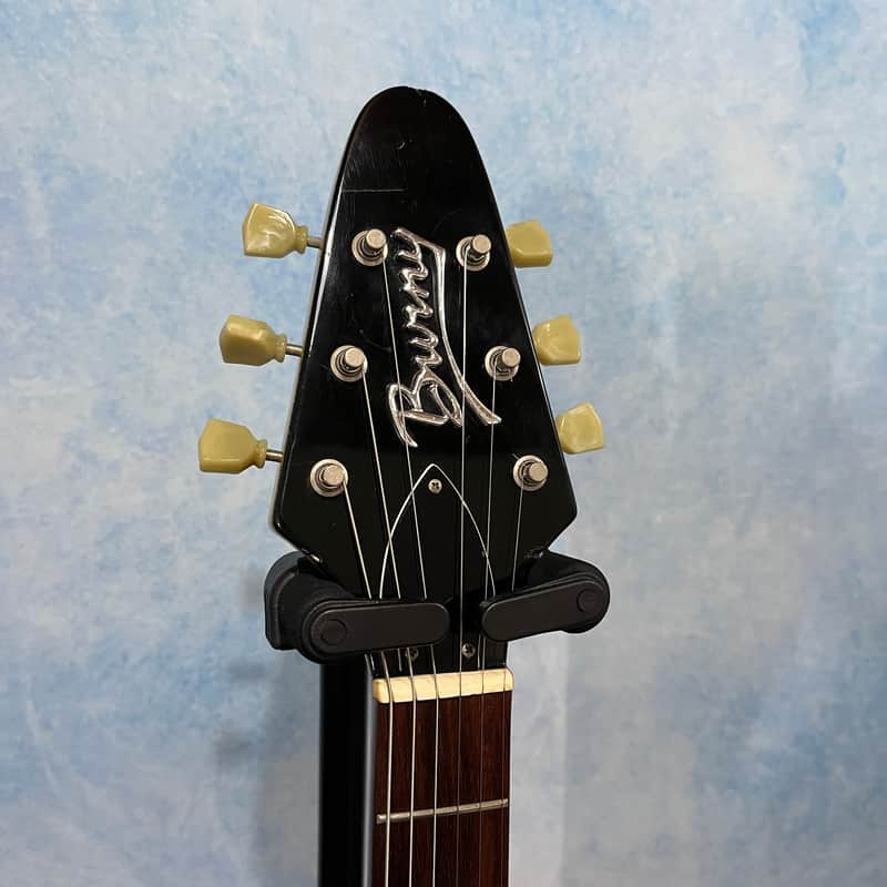 Burny LV 115KK LArc en Ciel ken Signature Gold Flying V Made in