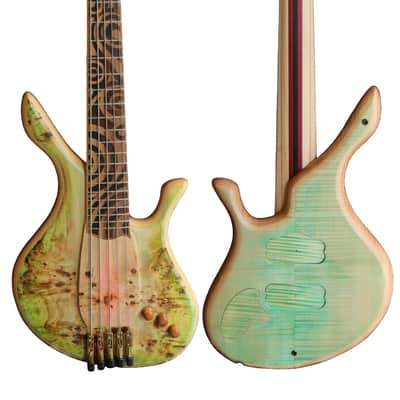 GB Liuteria Boutique Sensus bass 5 string tribal edition image 13