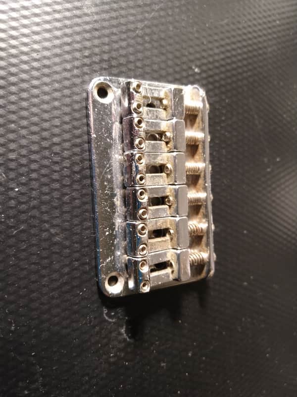 Squire Bullet Bridge part for luthier project restoration image 1