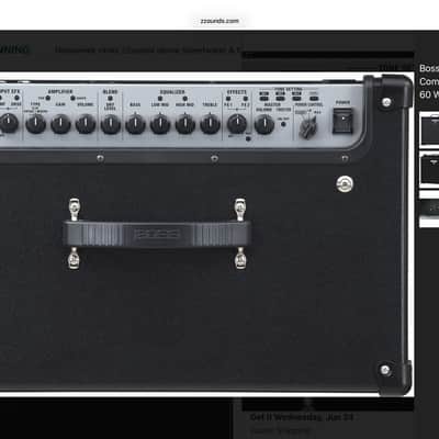 Boss Katana-110 Bass 60-Watt 1x10" Bass Combo 2022 - Present - Black image 3