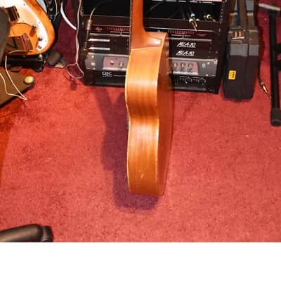Beautifully worn Harmony H1407 F-hole Patrician 1958 arch top acoustic guitar image 9