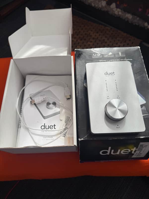 Apogee Duet Firewire Audio Interface 2000s - Silver image 1