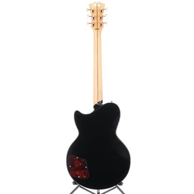 D'angelico Deluxe Atlantic - Solid Black, Expert Setup (P9) (01001) image 6
