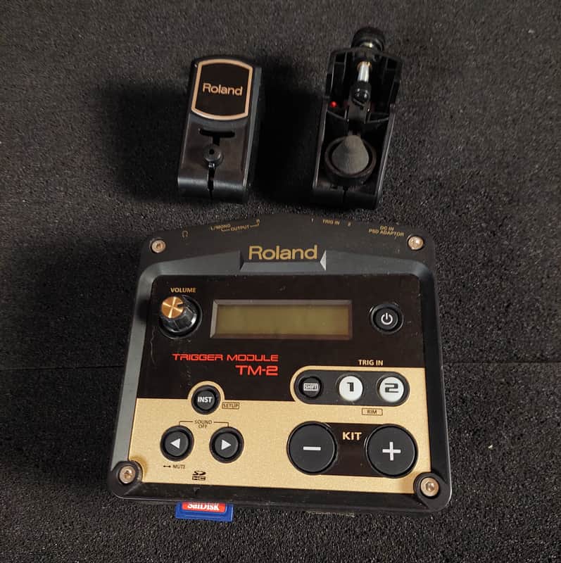 Roland TM-2 Drum Trigger Module 2014 - 2020 - Black image 1