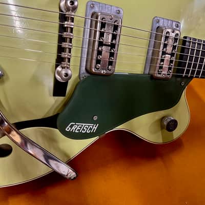 Gretsch G6118T-R Gretsch Anniversary Stephen Stern Masterbuilt Relic USA Mint 2007 - Relic Two Tone Smoke Green image 17