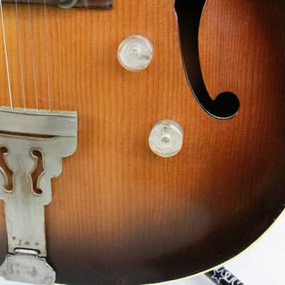 1953 Guild X-300 Semi-Hollow AE New York Factory OHSC image 8