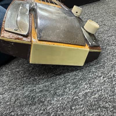 Teisco Lap Steel 50s-60s With Case Natural image 15