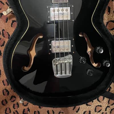 DeArmond by Guild Starfire Bass 1990's - Black | Reverb