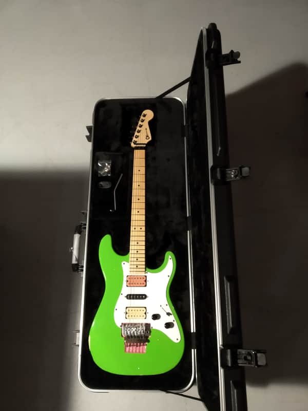 Charvel Steve Vai Green Meanie '85 Made in USA 2008 (Alcatrazz era
