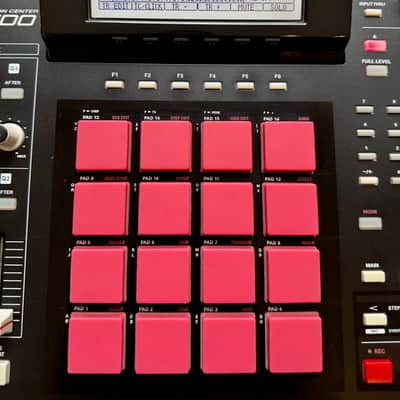 Akai MPC2500: JJOS, XLCD screen, custom wooden case image 7