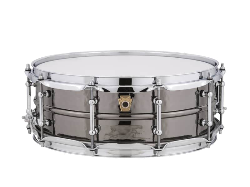 Ludwig 5X14 Hammered Black Beauty w/ TUBE LUGS image 1