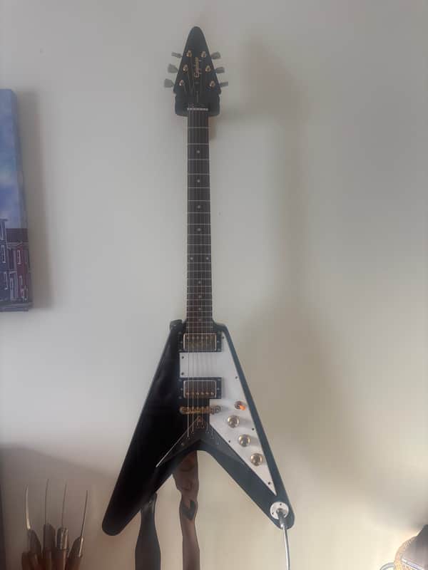 Epiphone '58 Korina Flying V | Reverb Canada