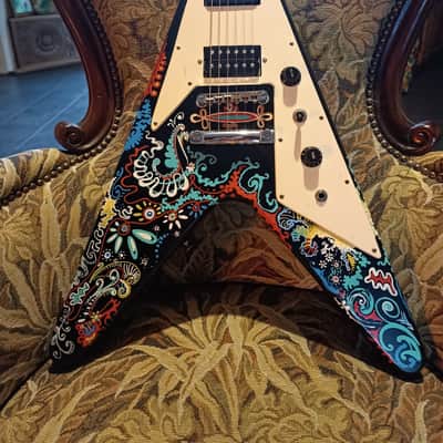 Epiphone '67 Flying V 1989 - 1998 - Ebony image 4