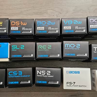 Boss Guitar Pedal LOT / 21 PEDALS! image 2