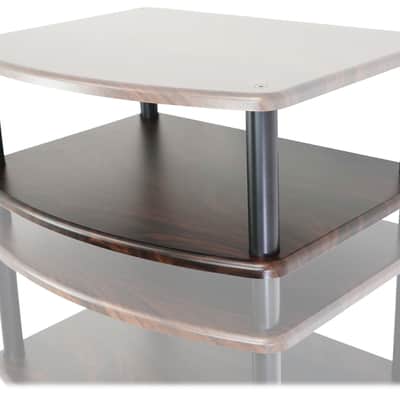 Rockville SHELF FOR FLX DARK WOOD Add-On Shelf + Tubes For FLX image 6