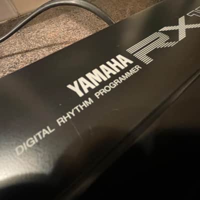 Yamaha RX15 Digital Rhythm Programmer 1980s - Black image 3