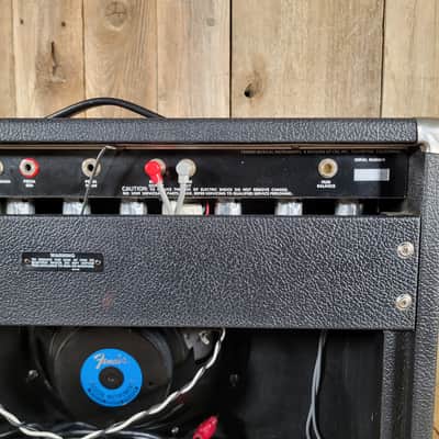 Fender Deluxe Reverb II 2-Channel 20-Watt 1x12" Guitar Combo 1981 - 1986 - Black image 10