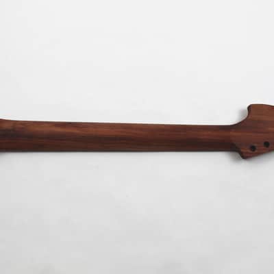 Macassar Ebony on Quarter Sawn Bubinga S-Style Custom Guitar Neck-USA Made image 6